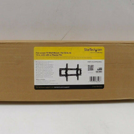 StarTech.com FLATPNLWALL Flat Screen TV Wall Mount - Tilting - For 32" to 70" TV