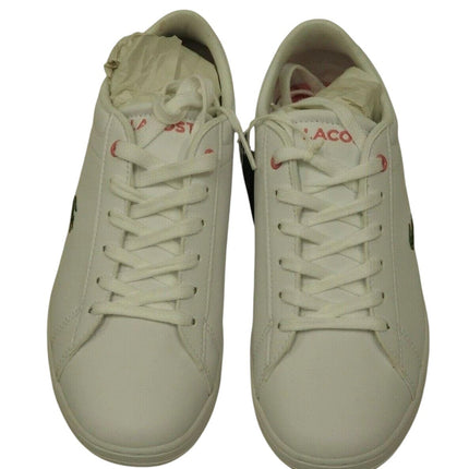 Lacoste Carnaby Evo BL 2 White/Pink Synthetic Junior Trainers Shoes UK 5, US 6