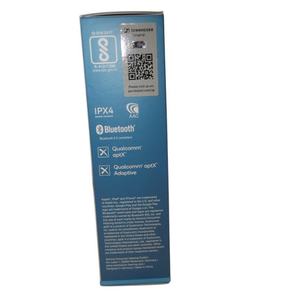 Sennheiser CX Plus Noise-Canceling True Wireless In-Ear Headphones (White)