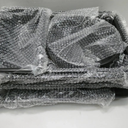 NutriChef 6-Piece Nonstick Baking Pans Set - Black Carbon Steel with Premium Non