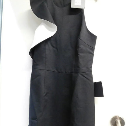 Cooper St - Jasmine High Neck Fitted Dress | Black | Size 8