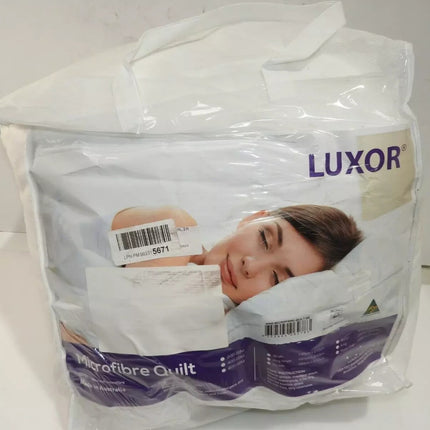 Luxor Microfibre Quilt Size Super King 240cm x 270cm
