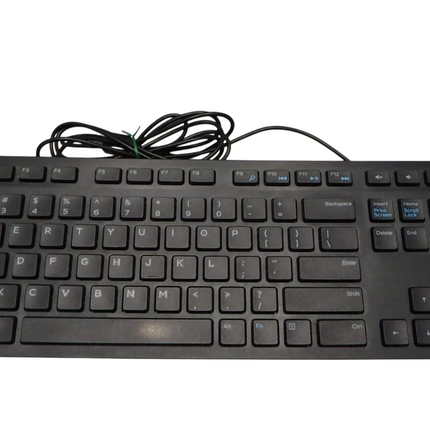 Dell Wired Multimedia Keyboard, Black, 580-AHHG