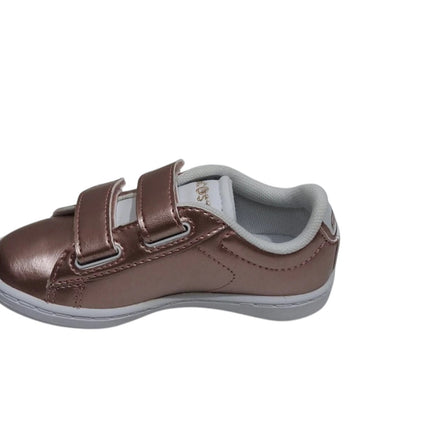 Lacoste Carnaby EVO 318 2 Baby Fashion Shoes, Pink/White - 7 US