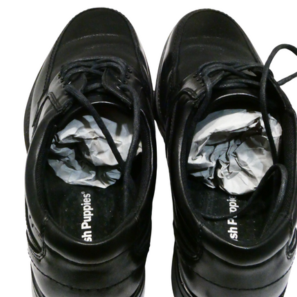 Hush Puppies Men's Nigel Dress Shoe, Black, UK 6.5/US 7.5