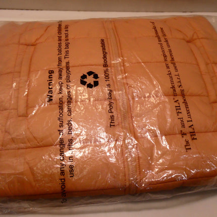 FILA Unisex Adult's Aldo Uni Puffer Jacket, Mahogany Rose, Medium