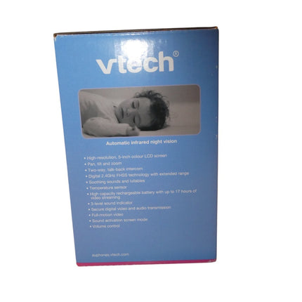 Vtech BM5550AU 5" Full Colour Pan & Tilt Video Baby Monitor