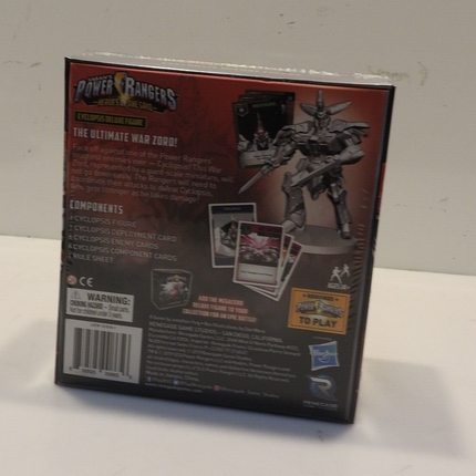 Renegade Game Studios Power Rangers Heroes Cyclopsis Deluxe Figure Game, Red