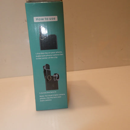 Mocalaca Phone Camera Lens (11 Lenses) Phone Lens Kit, Clip on Fisheye/Macro/Wid