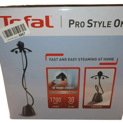 Tefal Pro Style One Garment Upright Steamer Black IT2461ZO