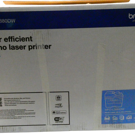 Brother MFC-L2880DW, Wireless Mono Laser Multi-Function, 34Ppm, Black