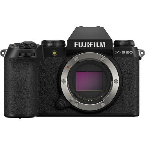 Fujifilm X-S20 Mirrorless Digital Camera Body Only - Black