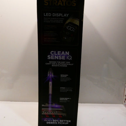 Shark IZ400 Stratos Cordless Pet Pro Vacuum with Clean Sense IQ Brass -Brand New