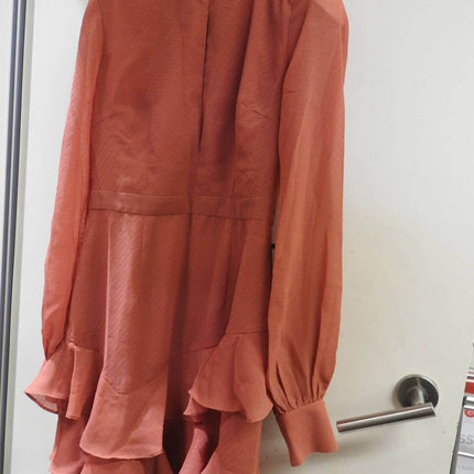 Cooper St Women's Briar Rose Long Sleeve Dress, Cinnamon Red, Size - 10