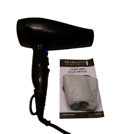 Remington D3190AU Aero 2000 Hair Dryer - Black