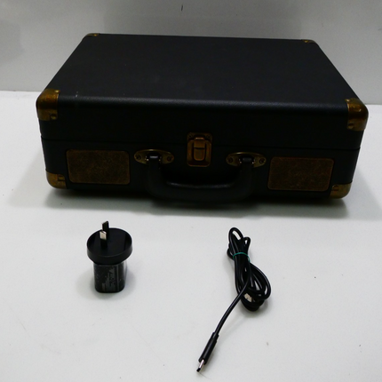 Laser Retro Bluetooth Vinyl Record Turntable with Built-in Speakers