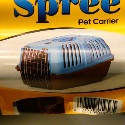 Pet Carrier: Hard-Sided Dog Carrier, Cat Carrier, Small Animal Carrier in Blue|