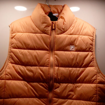 FILA Unisex Adult's Aldo Uni Puffer Jacket, Mahogany Rose, Medium