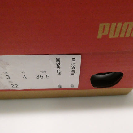 PUMA Girl's Jada Classic Junior Sneaker, White/White, US 4