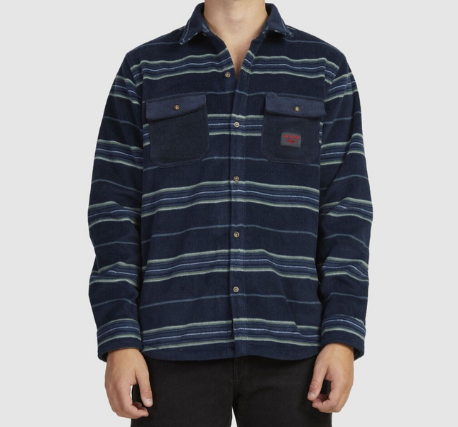 Rip Curl Boys' Polar Fleece Party Pack Shirt, Dark Navy, 16, Dark Navy