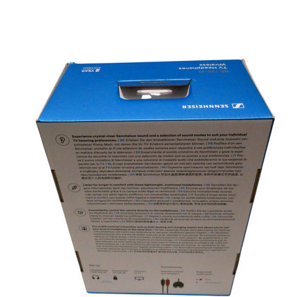 Sennheiser RS 120-W On-Ear Wireless Headphones - Black