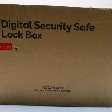 Kogan Digital Security Safe Lock Box (Medium)