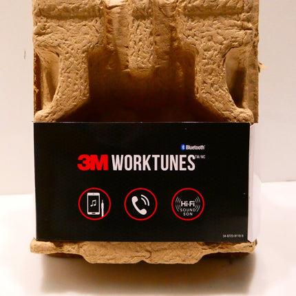 3M Worktunes Ear Muffs, Connect Gel Ear Cushions Hearing Protector w/ Bluetooth