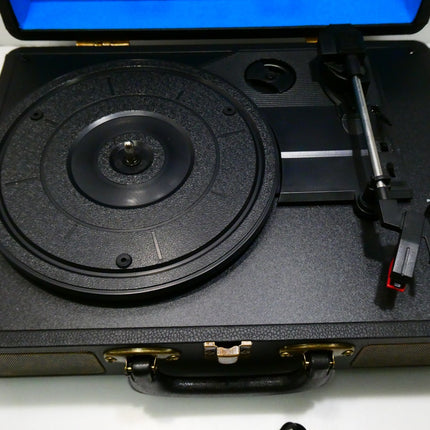 Laser Retro Bluetooth Vinyl Record Turntable with Built-in Speakers