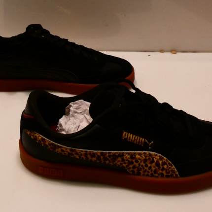 Puma Unisex Adult's Club II Era Sneaker, Puma Black/Toasted Almond, 8 US Womens/