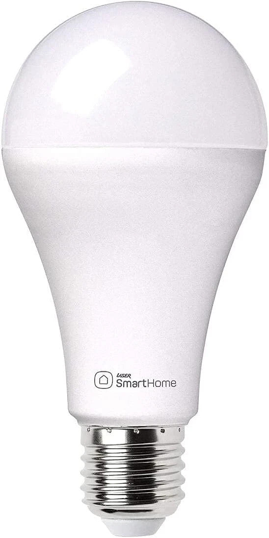 Laser WiFi Smart White Dimmable LED Bulb E27 Google Home Alexa Compatible 240V
