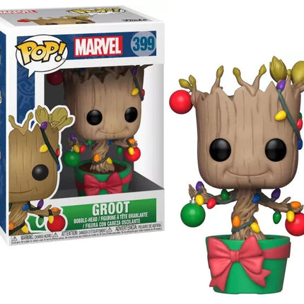 Funko Pop! Marvel Groot Bobble-Head Figure #399