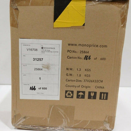 Monoprice 131257 Emperor Flip Portable Soft Cooler - Waterproof Exterior, IPX7-R