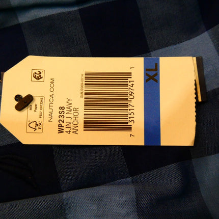 Nautica Mens Soft Woven 100% Cotton Elastic Waistband Sleep Pajama Pant, X-Large