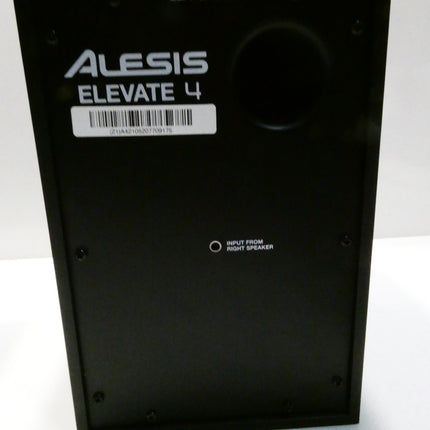 Alesis Elevate 4 |Pair of 50 W Powered Desktop Studio or Gaming Wired Speakers