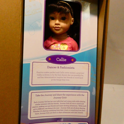 Journey Girls 18-Inch Callie Hand Painted Doll with Brown Hair and Brown Eyes, K
