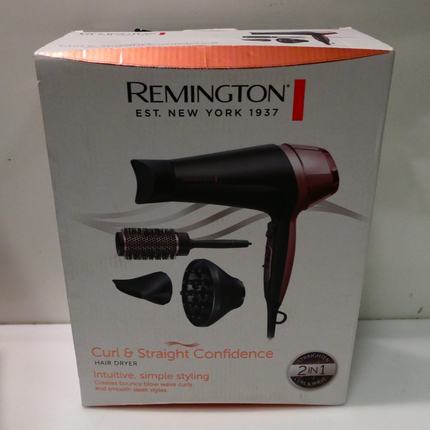 Remington Curl and Straight Confidence Hair Dryer, D5706AU, 2200W (AU Plug)