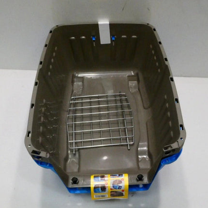 Pet Carrier: Hard-Sided Dog Carrier, Cat Carrier, Small Animal Carrier in Blue