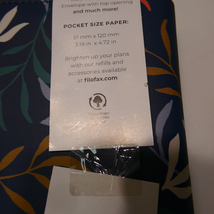 Filofax Botanical Organiser Pocket Size