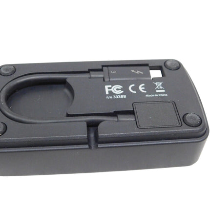 Monoprice Thunderbolt 3 Mobile Travel Dock, Dual Video HDMI and DisplayPort