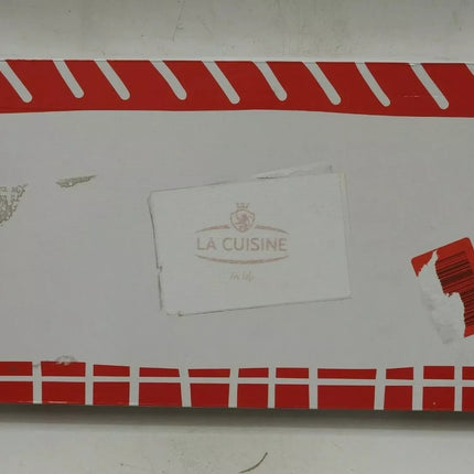 La Cuisine Cast Iron Skillet with Integrated Cast Iron Handles and Enamel Finish