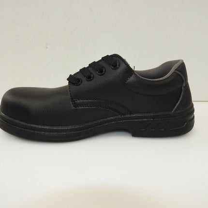 Portwest FW80 Laced Safety Shpoes S2, Black US 7.5, UK 6.5