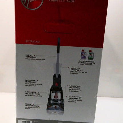 Hoover PowerDash Compact Carpet Cleaner, Powerful Pet Stain and Odour Remover
