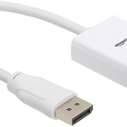 AmazonBasics DisplayPort to VGA Adapter (White)