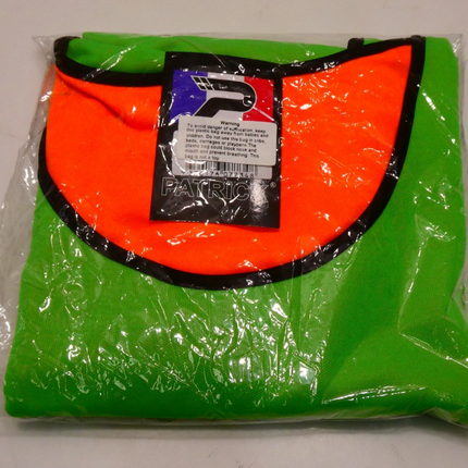 Patrick Unisex Western Undershirt, Orange/Green, Medium US