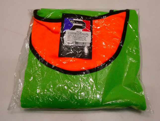 Patrick Unisex Western Undershirt, Orange/Green, Medium US