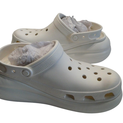 Crocs Clog (White, Size M9/W11 US)