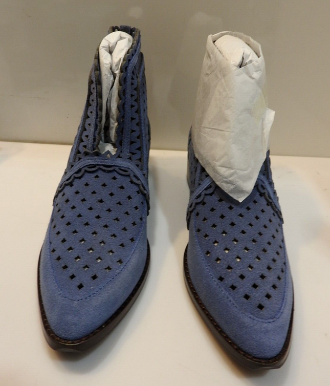 Cecelia Women's Tate Bootie, Indi Blue, 6.5 US