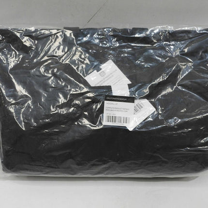 Knomo Dalston Stockholm, 15" Laptop Cross-Body Holdall, with Flat Bottom - Black