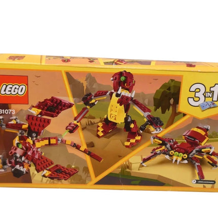 Lego Creator 31073 MYTHICAL CREATURES 3in1 Spider Troll Dragon
