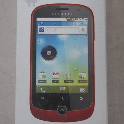 Alcatel OneTouch OT-990 3G GPS Android 5MP Mobile Phone - Black